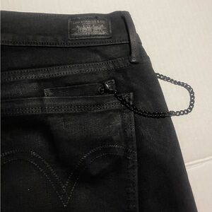 Levi’s Jeans Genuinely Created -  Junior’s Charcoal Grey/Black Skinny Jeans